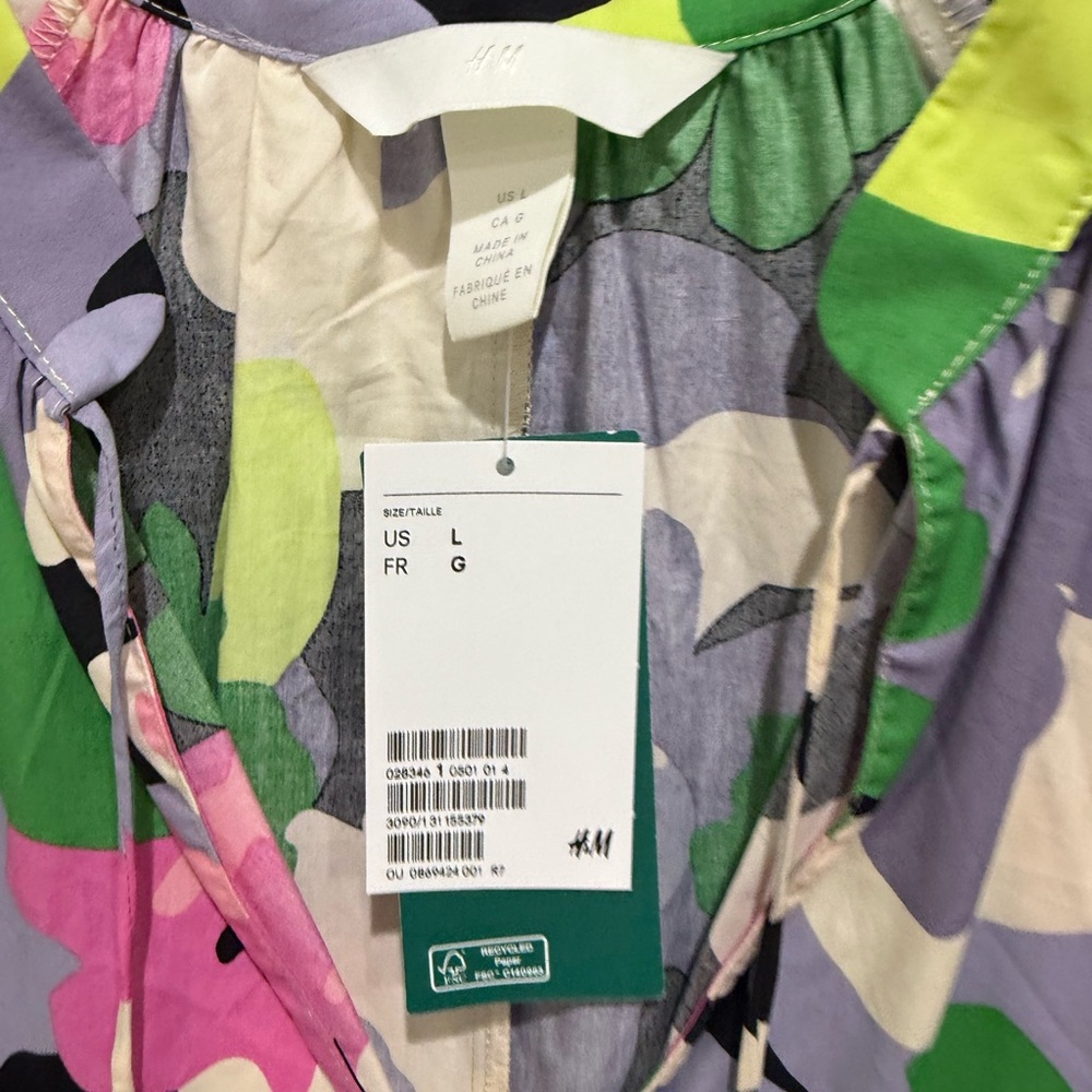 H&M Colorful Floral Dress